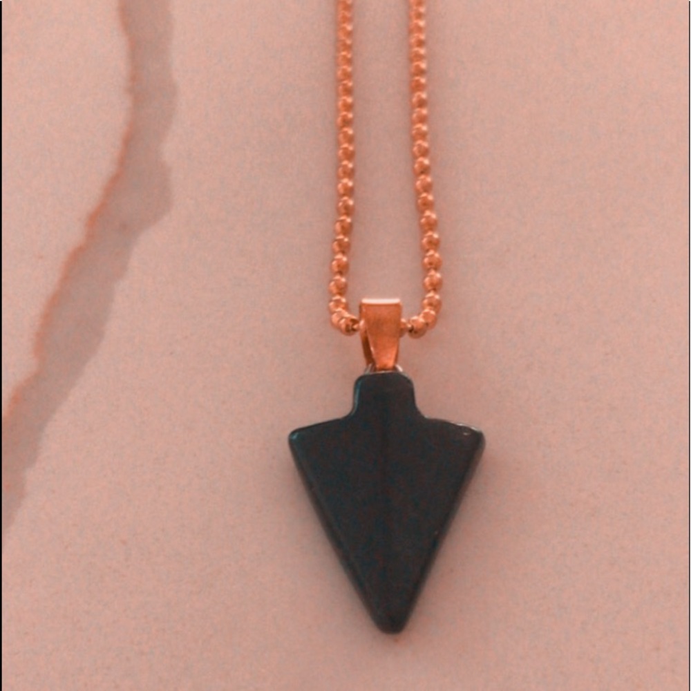Black Arrow Necklace